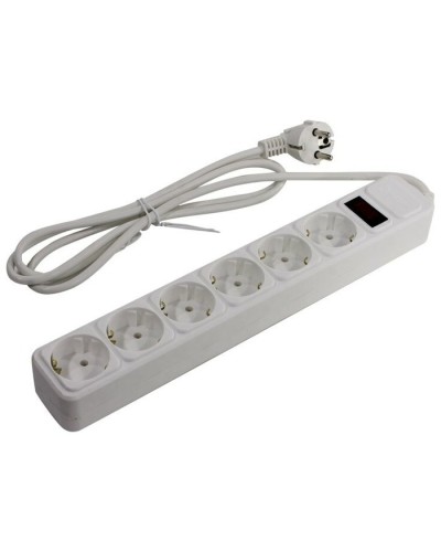 SP6W-150. Сетевой фильтр 6 розеток, 5м, белый. 5bites в Нижнем Новгороде