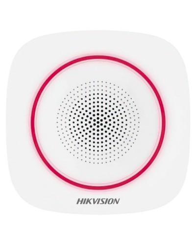 DS-PS1-II-WE(RU) Red Indicator. Оповещатель свето-звуковой радиоканальный. AX PRO Hikvision в Нижнем Новгороде