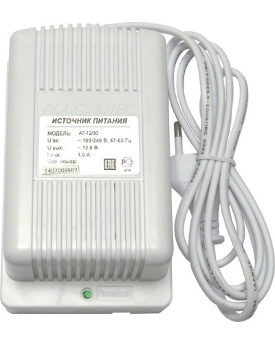 AT-12/30 (белый). Источник стабилизированного питания. AccordTec в Нижнем Новгороде