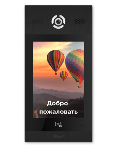 AA-14FB BLACK. Вызывная панель подъездного IP-домофона. BAS-IP в Нижнем Новгороде