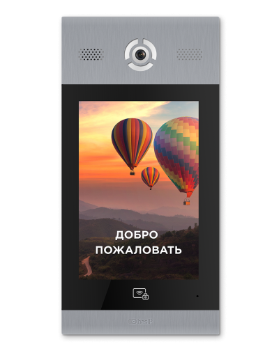 AA-14FB SILVER. Вызывная панель подъездного IP-домофона. BAS-IP в Нижнем Новгороде