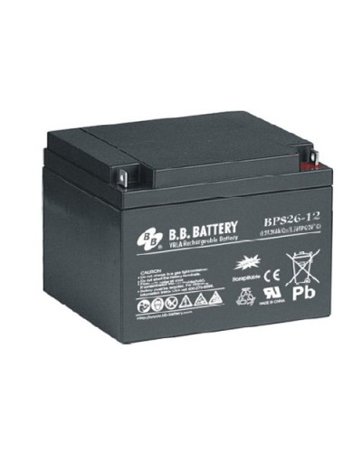 B.B. Battery BPS 26-12: Аккумулятор герметичный свинцово-кислотный в Нижнем Новгороде