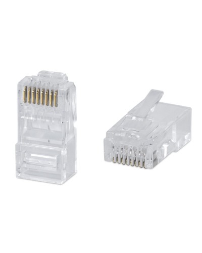 8P8C-C6(1.20)-FC (100 шт) (11081c). Разъем RJ-45. CABEUS в Нижнем Новгороде