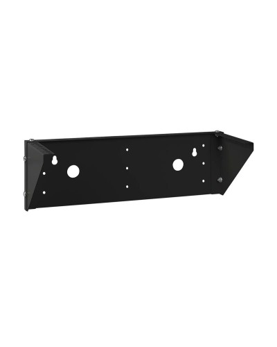 NC-3U-V-BK (12025c). Кронштейн настенный вертикальный 19 3U, цвет черный. CABEUS в Нижнем Новгороде