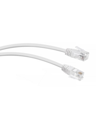 PC-TEL-RJ12-2m (7889c), белый. Патч-корд медный. CABEUS в Нижнем Новгороде