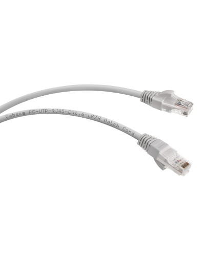 PC-UTP-RJ45-Cat.6-2m-LSZH (8879c), серый. Патч-корд медный. CABEUS в Нижнем Новгороде