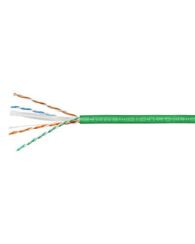 UTP-4P-Cat.6-SOLID-LSLTx-GN-100 (11139c-5). Кабель «витая пара» (LAN) для структурированных систем связи. CABEUS в Нижнем Новгороде