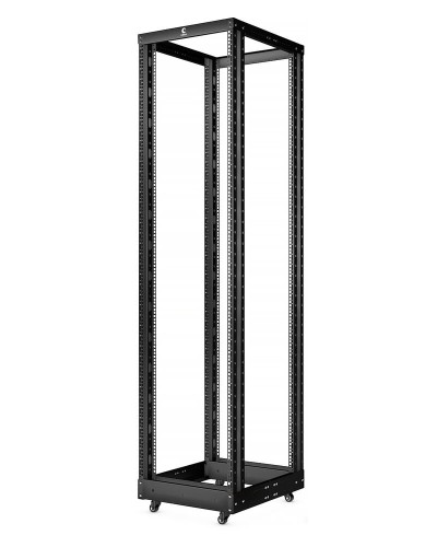 RA-37U-1000-BK (10159c). Открытая стойка 19, 37U, двухрамная, усиленная, цвет черный. CABEUS в Нижнем Новгороде