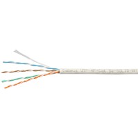UTP-4P-Cat.5e-SOLID-WH-100 (7471c-5). Кабель «витая пара» (LAN) для структурированных систем связи. CABEUS
