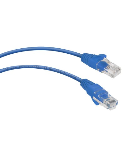 PC-UTP-RJ45-Cat.5e-0.5m-BL (7669c), синий. Патч-корд медный. CABEUS в Нижнем Новгороде