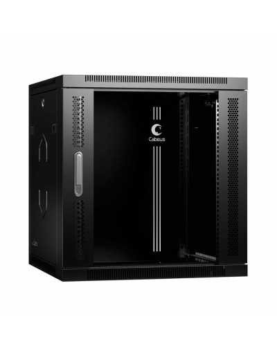 SH-05F-12U60/60-R-BK (10743c). Шкаф телекоммуникационный 19 настенный 12U. CABEUS в Нижнем Новгороде