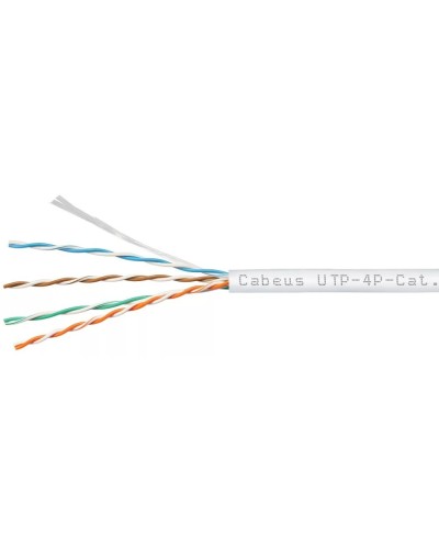 UTP-4P-Cat.5e-SOLID-LSZH-GY (9776c). Кабель «витая пара» (LAN) для структурированных систем связи. CABEUS в Нижнем Новгороде