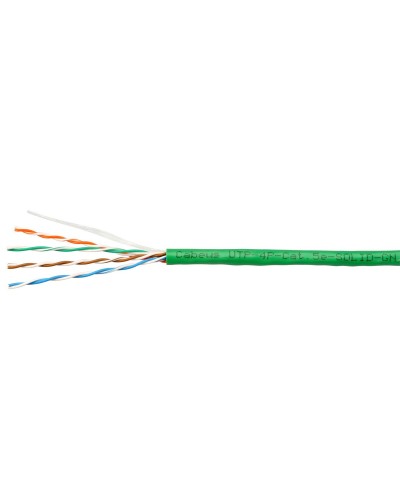 UTP-4P-Cat.5e-SOLID-LSLTx-GN-100 (10990c-5). Кабель «витая пара» (LAN) для структурированных систем связи. CABEUS в Нижнем Новгороде
