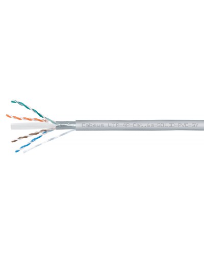 UTP-4P-Cat.6a-SOLID-PVC-GY (11373c). Кабель «витая пара» (LAN) для структурированных систем связи. CABEUS в Нижнем Новгороде