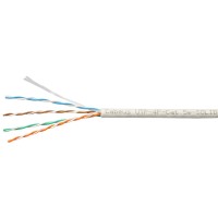 UTP-4P-Cat.5e-SOLID-LSZH-WH-100 (9782c-5). Кабель «витая пара» (LAN) для структурированных систем связи. CABEUS