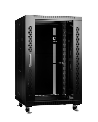 SH-05C-22U60/100-BK (8540c). Шкаф телекоммуникационный 19 напольный 22U. CABEUS в Нижнем Новгороде