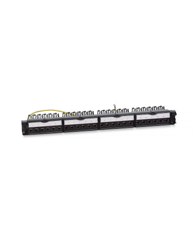 PL-24-KJ-RJ45-Cat.6-SH-180T (11833c): Патч-панель 19" (1U), 24 порта RJ-45, категория 6, полностью экранированная в Нижнем Новгороде