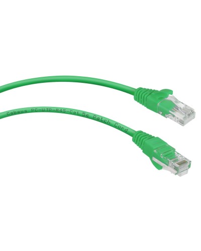 PC-UTP-RJ45-Cat.5e-0.15m-GN (8988c), зелёный. Патч-корд медный. CABEUS в Нижнем Новгороде