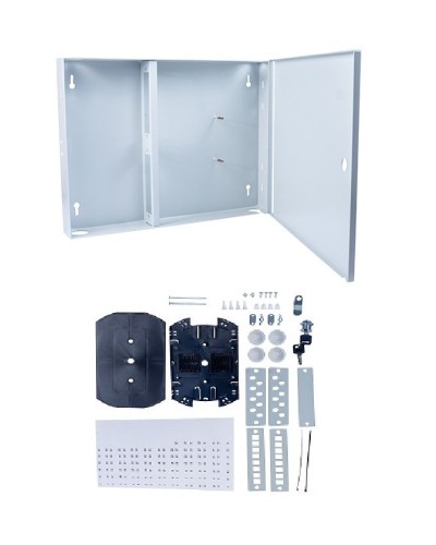 FO-WL-16-SC/2LC/FC/ST-FP-K (12302c). Бокс оптический настенный. CABEUS в Нижнем Новгороде