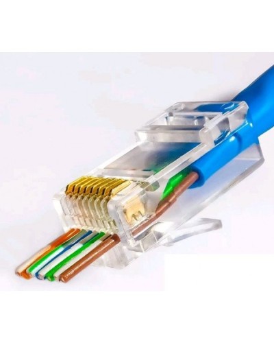 8P8C-C6-FC (100 шт) (10795c). Разъем RJ-45. CABEUS в Нижнем Новгороде