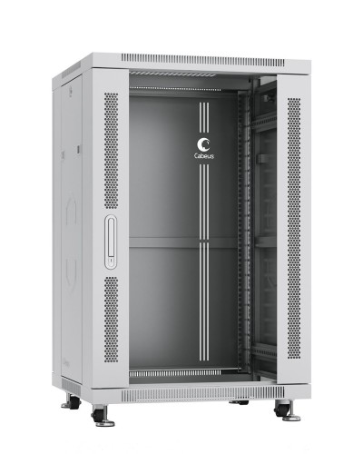 SH-05C-18U60/80 (7048c). Шкаф телекоммуникационный 19 напольный 18U. CABEUS в Нижнем Новгороде