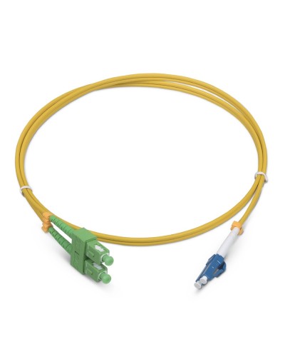 FOP(d)-9-SC/APC-LC/UPC-1,5m (8142c). Патч-корд оптический. CABEUS в Нижнем Новгороде