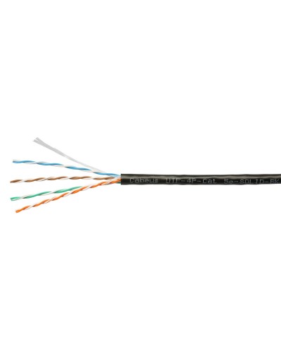 UTP-4P-Cat.5e-SOLID-BK-100 (7252c-5). Кабель «витая пара» (LAN) для структурированных систем связи. CABEUS в Нижнем Новгороде
