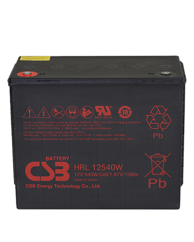 CSB HRL 12540W FR. Аккумулятор герметичный свинцово-кислотный. CSB в Нижнем Новгороде