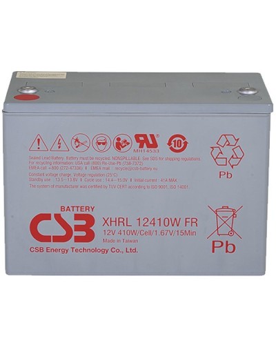CSB XHRL 12410W FR. Аккумулятор герметичный свинцово-кислотный. CSB в Нижнем Новгороде