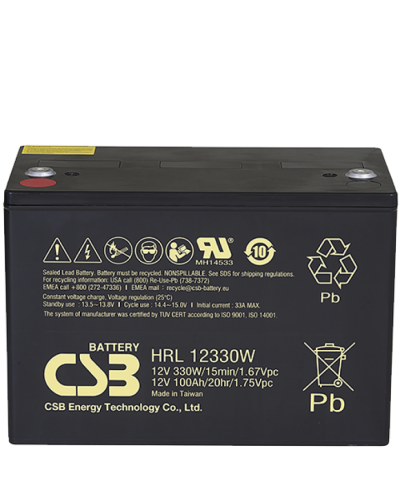 CSB HRL 12330W. Аккумулятор герметичный свинцово-кислотный. CSB в Нижнем Новгороде