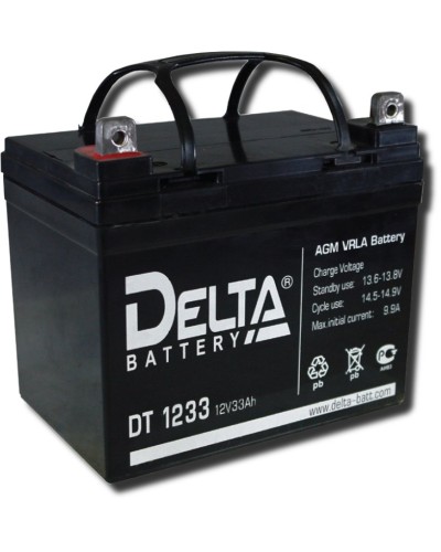 Delta DT 1233. Аккумулятор герметичный свинцово-кислотный. Delta в Нижнем Новгороде