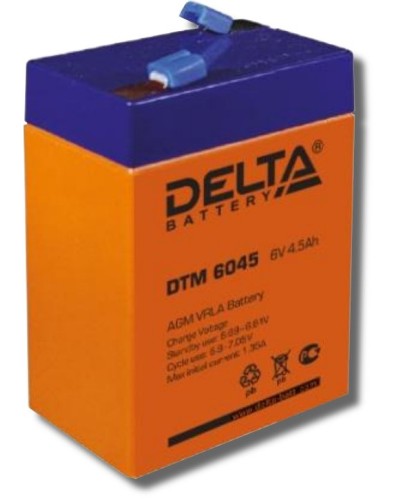 Delta DTM 6045. Аккумулятор герметичный свинцово-кислотный. Delta в Нижнем Новгороде