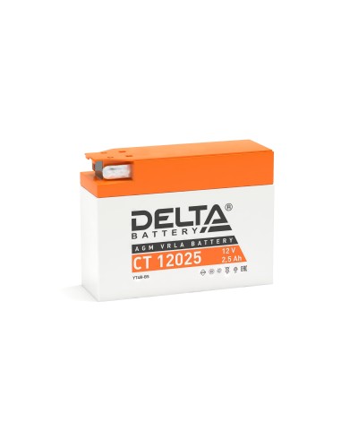 Delta CT 12025. Аккумулятор герметичный свинцово-кислотный стартерный. Delta в Нижнем Новгороде
