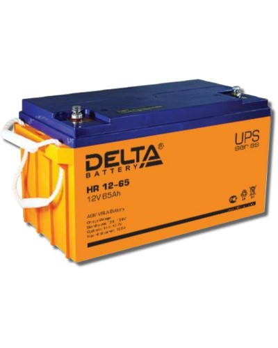Delta HR 12-65. Аккумулятор герметичный свинцово-кислотный. Delta в Нижнем Новгороде
