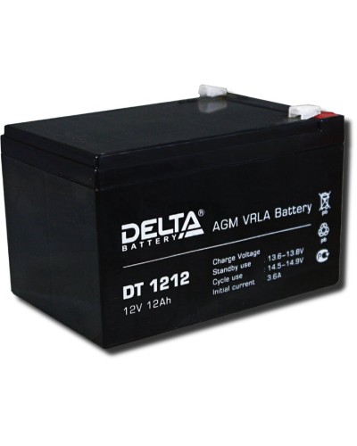 Delta DT 1212. Аккумулятор герметичный свинцово-кислотный. Delta в Нижнем Новгороде