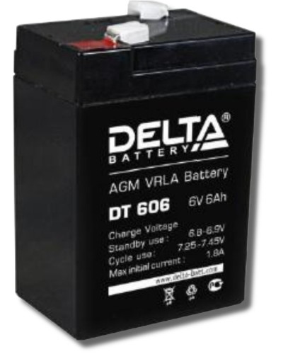 Delta DT 606. Аккумулятор герметичный свинцово-кислотный. Delta в Нижнем Новгороде