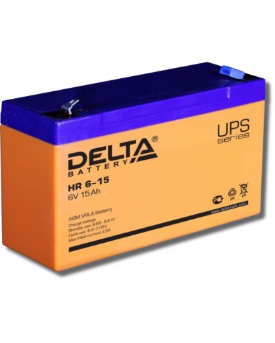 Delta HR 6-15. Аккумулятор герметичный свинцово-кислотный. Delta в Нижнем Новгороде