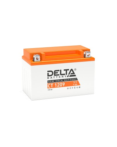 Delta CT 1209. Аккумулятор герметичный свинцово-кислотный стартерный. Delta в Нижнем Новгороде