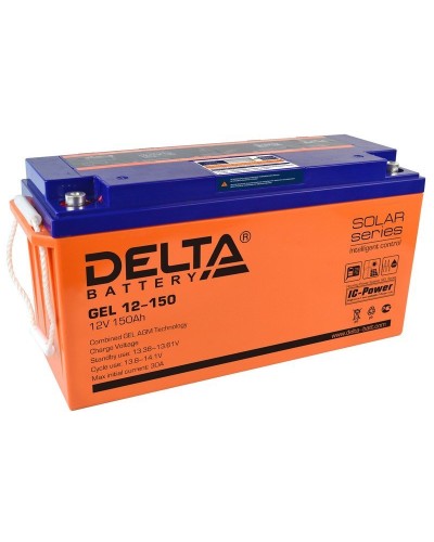 Delta GEL 12-150. Аккумулятор герметичный свинцово-кислотный. Delta в Нижнем Новгороде
