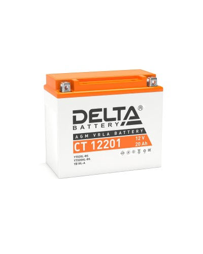 Delta CT 12201. Аккумулятор герметичный свинцово-кислотный стартерный. Delta в Нижнем Новгороде