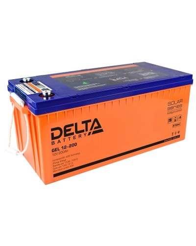 Delta GEL 12-200. Аккумулятор герметичный свинцово-кислотный. Delta в Нижнем Новгороде