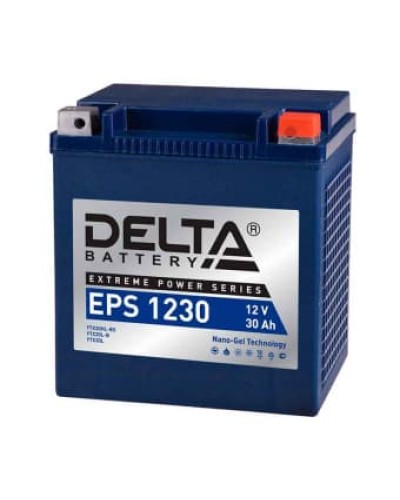 Delta EPS 1230. Аккумулятор герметичный свинцово-кислотный стартерный. Delta в Нижнем Новгороде