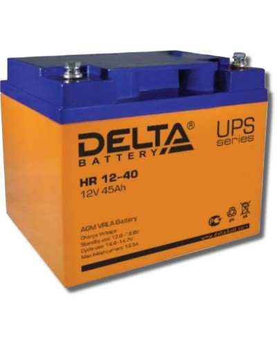 Delta HR 12-40. Аккумулятор герметичный свинцово-кислотный. Delta в Нижнем Новгороде