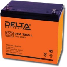 Delta DTM 1255 L. Аккумулятор герметичный свинцово-кислотный. Delta