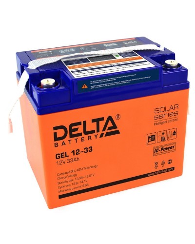 Delta GEL 12-33. Аккумулятор герметичный свинцово-кислотный. Delta в Нижнем Новгороде