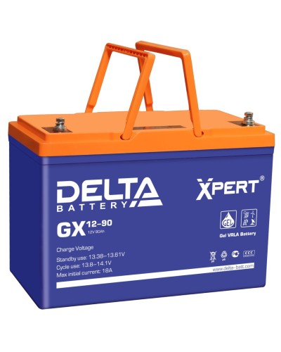 Delta GX 12-90. Аккумулятор герметичный свинцово-кислотный. Delta в Нижнем Новгороде