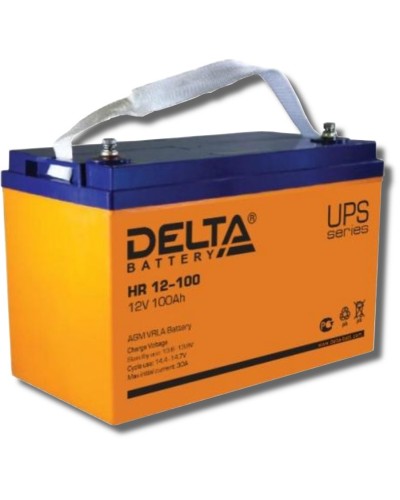 Delta HR 12-100. Аккумулятор герметичный свинцово-кислотный. Delta в Нижнем Новгороде