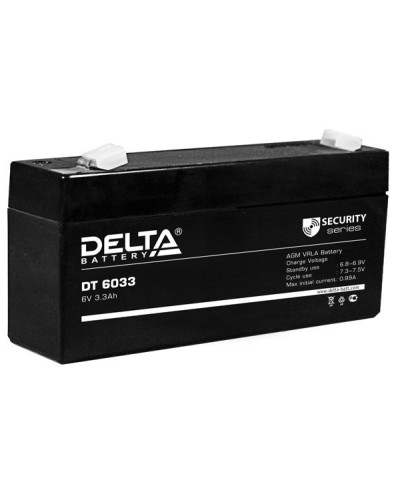 Delta DT 6033 (125мм). Аккумулятор герметичный свинцово-кислотный. Delta в Нижнем Новгороде