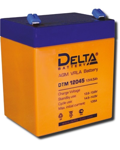 Delta DTM 12045. Аккумулятор герметичный свинцово-кислотный. Delta в Нижнем Новгороде