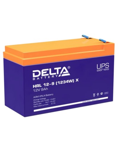 Delta HRL 12-9 X (1234W). Аккумулятор герметичный свинцово-кислотный. Delta в Нижнем Новгороде